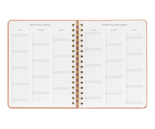 Cargar imagen en el visor de la galería, Agenda -26/27- Semana vista - Teja
