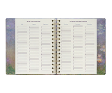 Cargar imagen en el visor de la galería, Agenda - 2026/27- Semana vista - Monet
