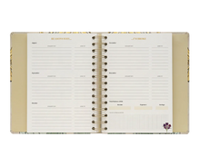Cargar imagen en el visor de la galería, Agenda - 2026/27- Semana vista - Girasoles
