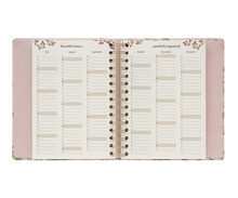 Cargar imagen en el visor de la galería, Agenda - 2026/27- Semana vista - Seasonal flower nude
