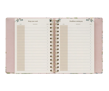 Cargar imagen en el visor de la galería, Agenda - 2026/27- Semana vista - Seasonal flower nude
