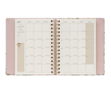 Cargar imagen en el visor de la galería, Agenda - 2026/27- Semana vista - Seasonal flower nude
