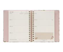 Cargar imagen en el visor de la galería, Agenda - 2026/27- Semana vista - Seasonal flower nude
