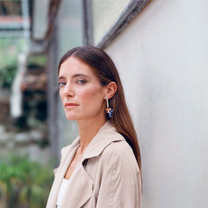 Mr. Laspiur - Pendientes LELIA Azul