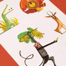 Cargar imagen en el visor de la galería, Tattoo - Jungle animals
