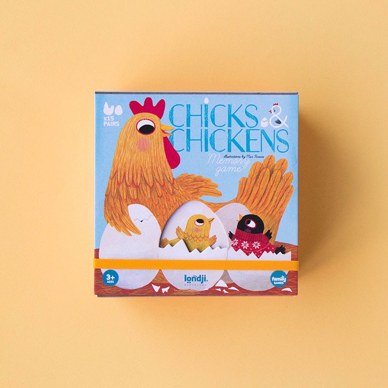 Juego de mesa - Chicks and chickens memo + 3y