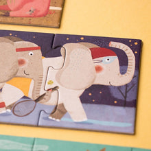 Kargatu irudia galeria-bistaragailuan, Puzzle - 10 Penguins
