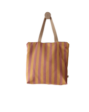 Cargar imagen en el visor de la galería, Beach bag - Mostaza/Rosa
