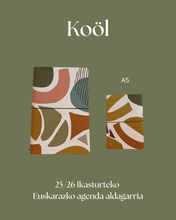 Cargar imagen en el visor de la galería, Euskarazko Agenda aldagarriak - Koöl
