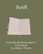 Cargar imagen en el visor de la galería, Euskarazko agendak - A5 Tapa gogorrekoa - Koöl

