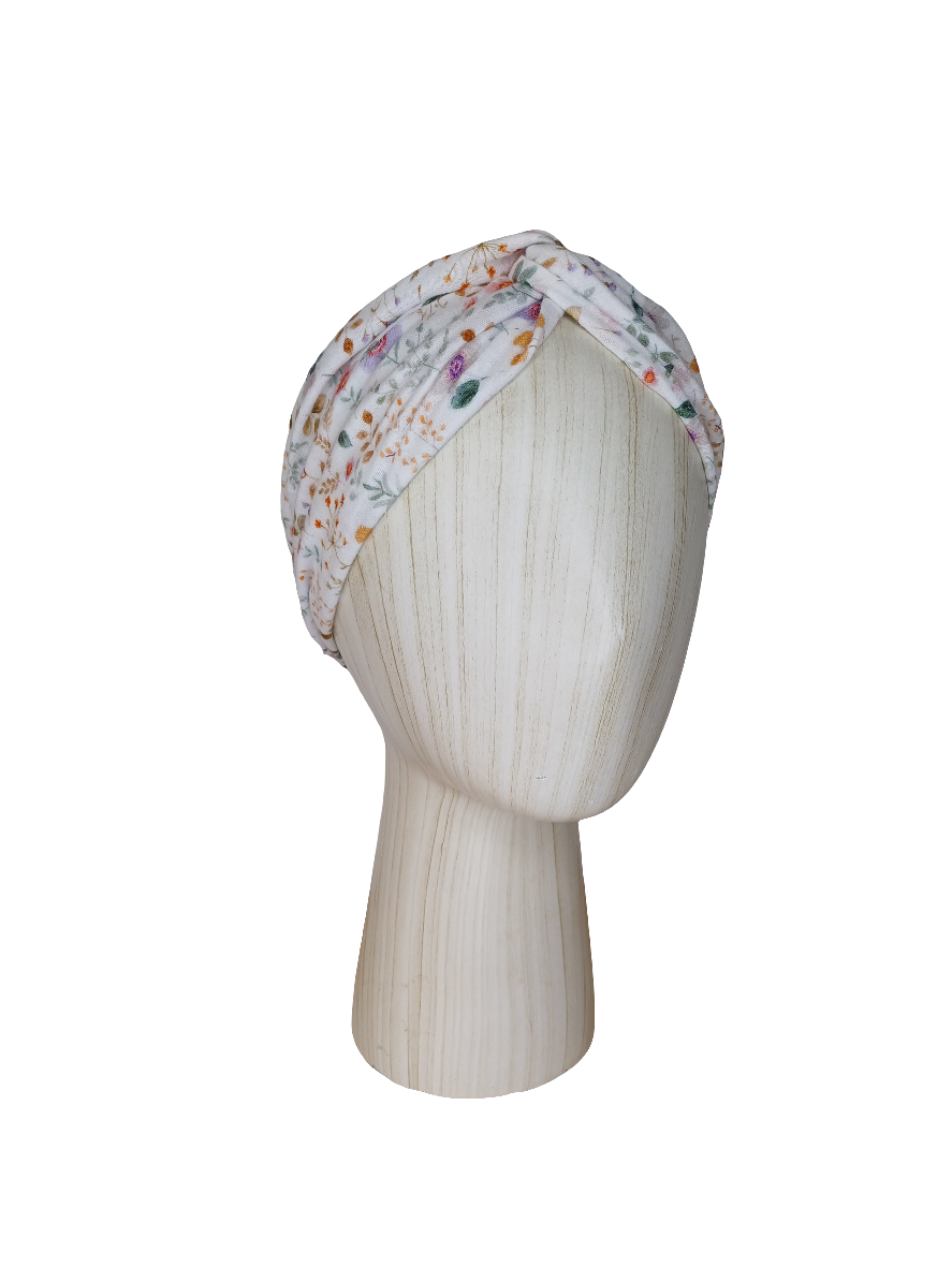 Turbante - Flores de colores