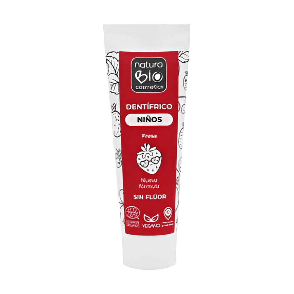Dental - Dentífrico Niños Sin Flúor Fresa 75ml