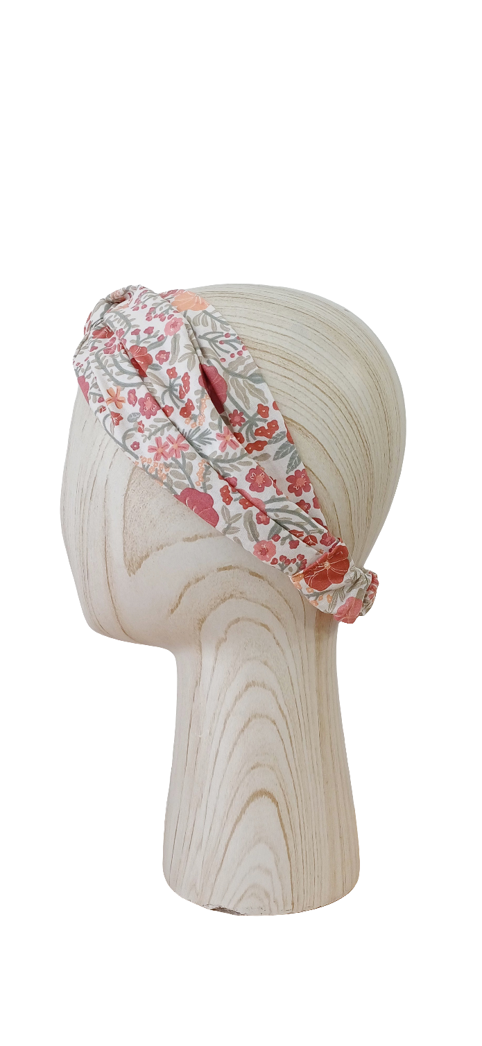 Turbante - Flower granate