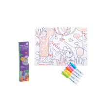 Cargar imagen en el visor de la galería, Mantel silicona - Pinta y borra - Animales
