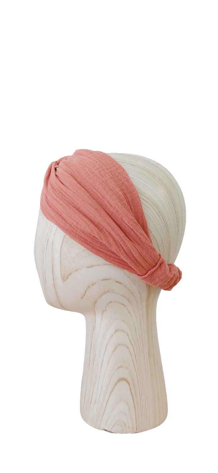 Turbante - Muselina Coral