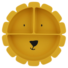 Cargar imagen en el visor de la galería, Alimentacion - Plato compartimentado silicona - Lion
