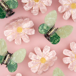 Pinza de pelo - Mariposa Verde