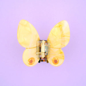 Pinza de pelo - Mariposa amarilla