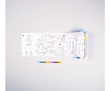 Cargar imagen en el visor de la galería, Juego de viaje - Libro para colorear
