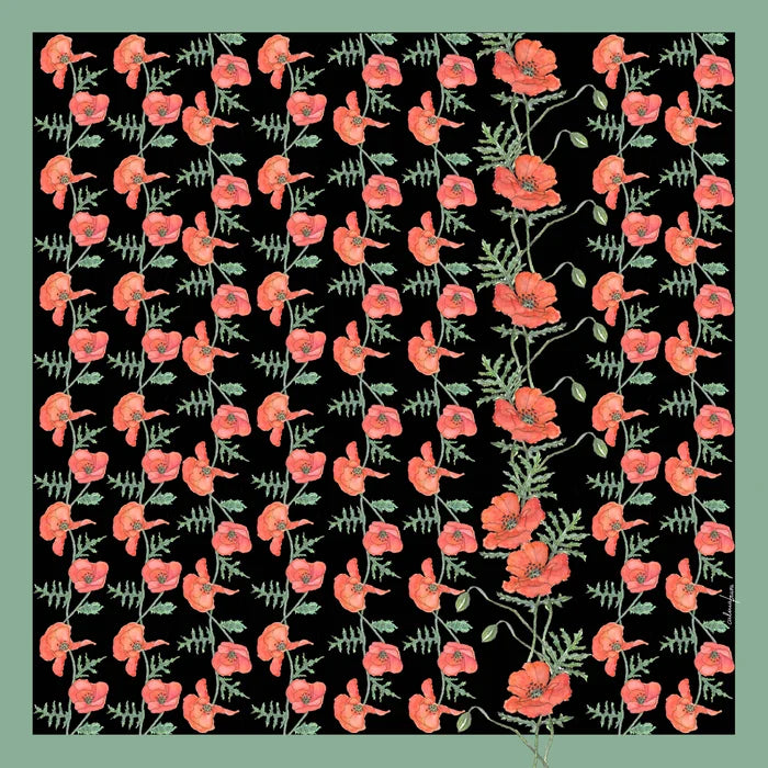 Pañuelo - Amapolas