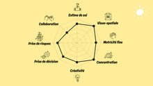 Cargar imagen en el visor de la galería, Kuby - Juguete letras y formas extensible
