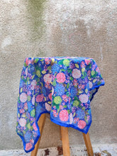 Cargar imagen en el visor de la galería, Pañuelo - Hortensias

