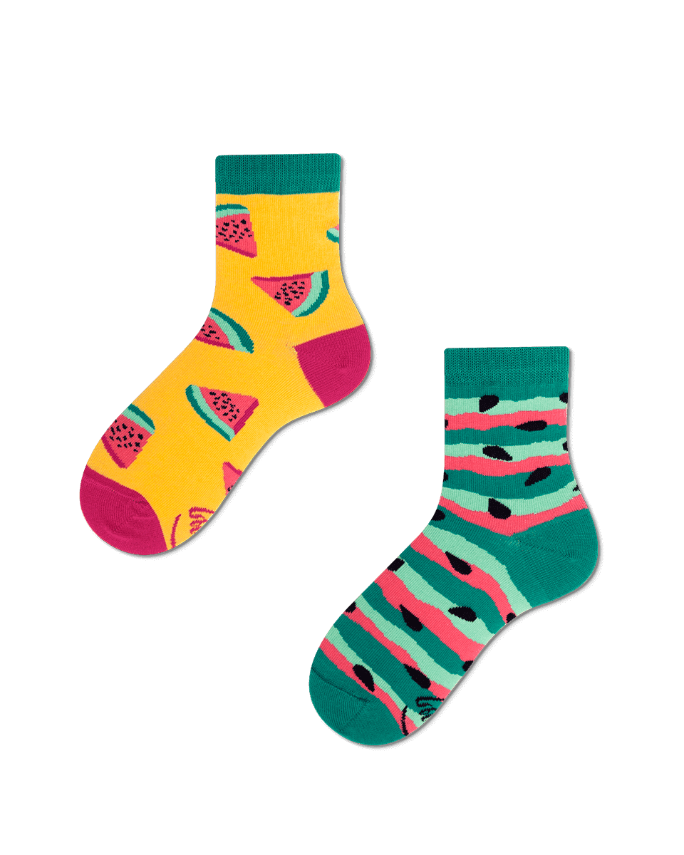 Kids socks - watermelon