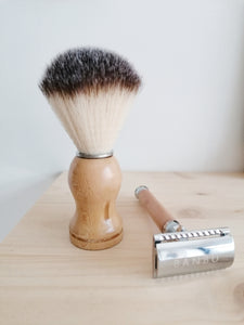 Afeitado - brocha madera