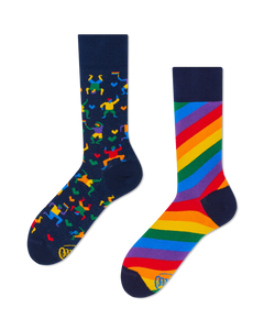 Rainbow socks