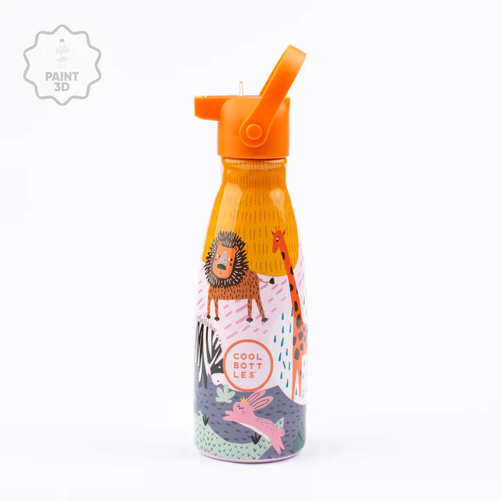 Cool bottles kids - Botella reutilizable -Savannah kingdom 260ml