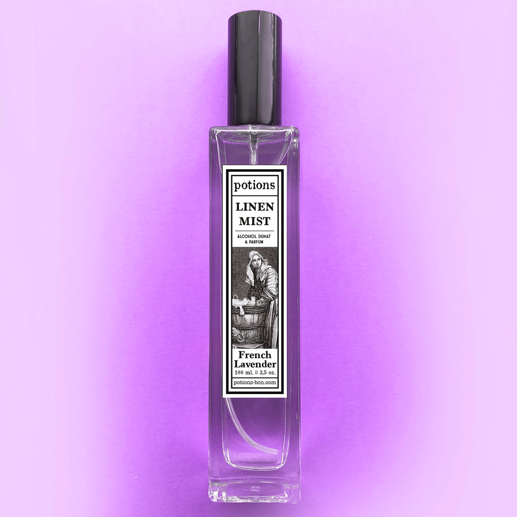 Aromaterapia - Bruma textil “Linen Mist” – French Lavender